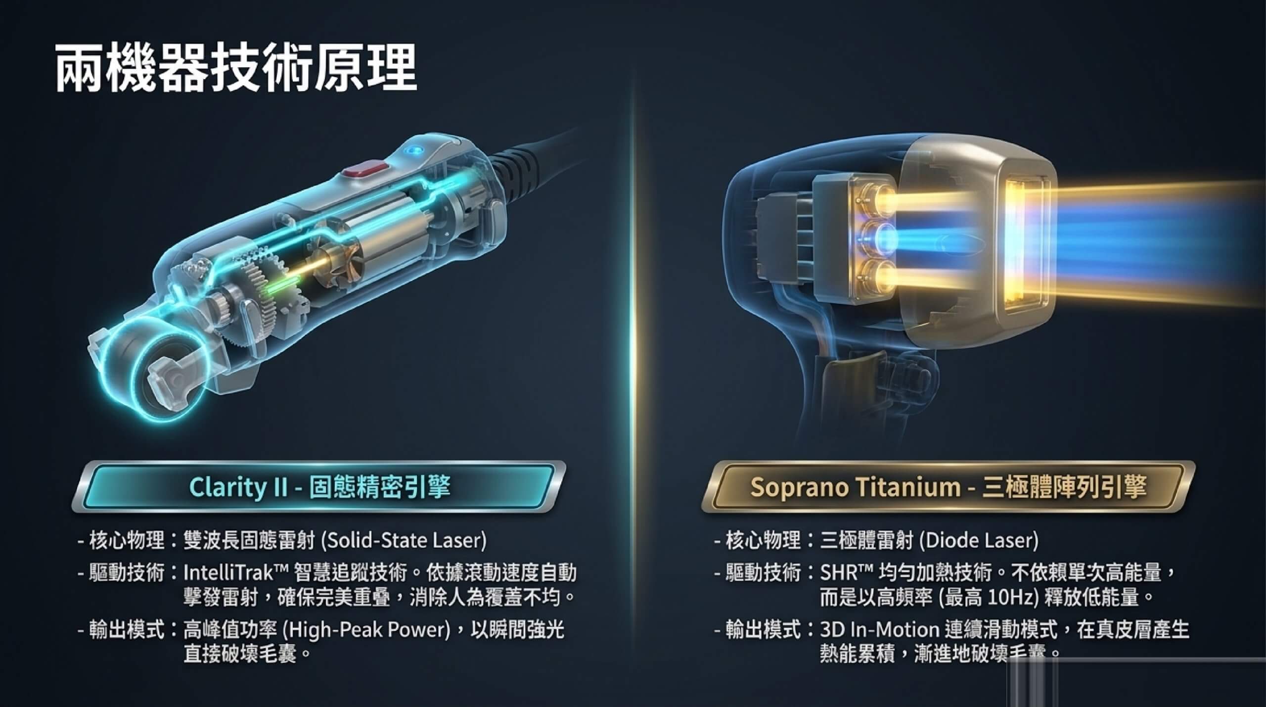 Clarity II 固態精密引擎 vs Soprano Titanium 三極體陣列引擎技術原理對照