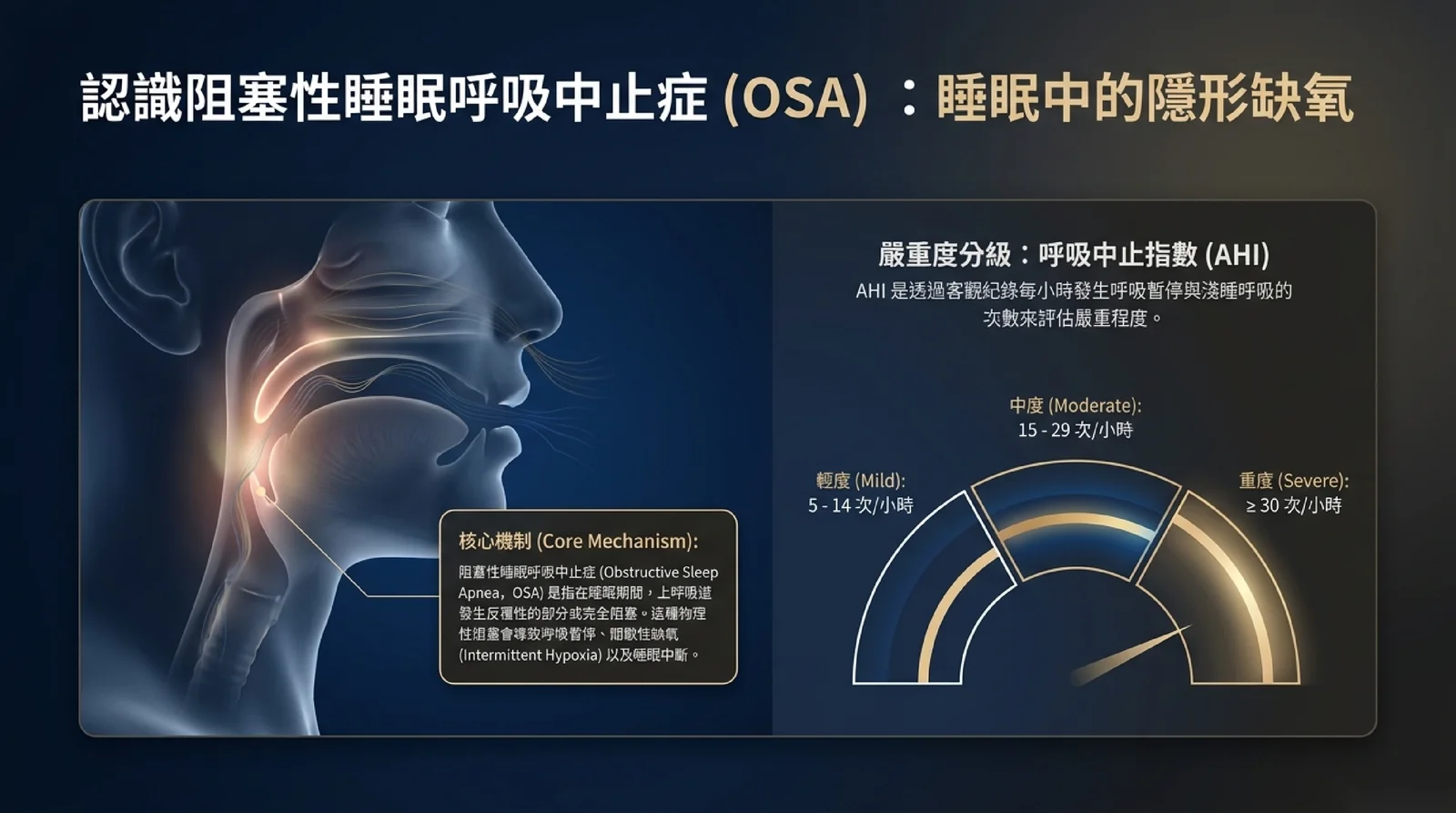 睡眠呼吸中止(OSA)是什麼?