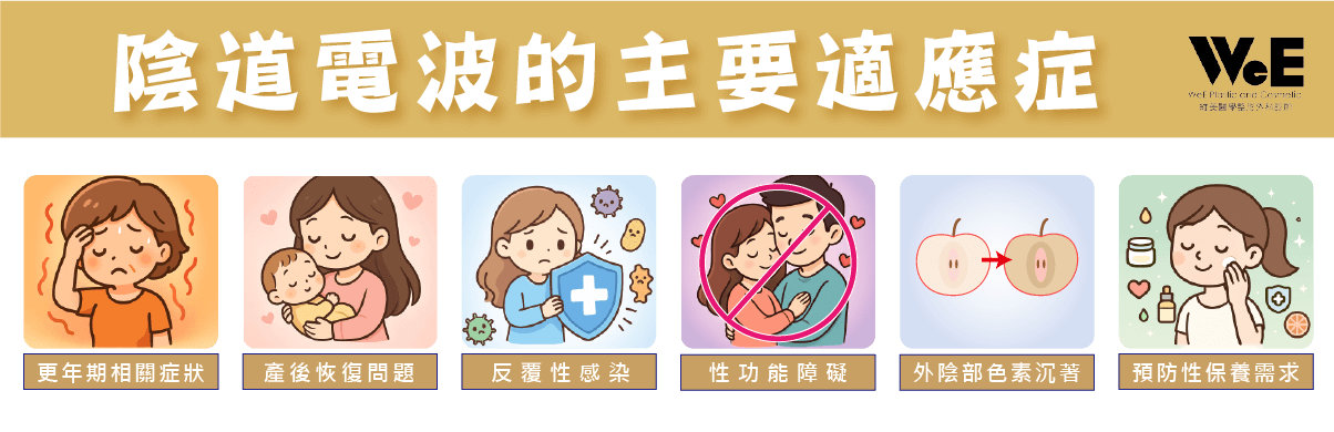 陰道電波-陰道電波的主要適應症